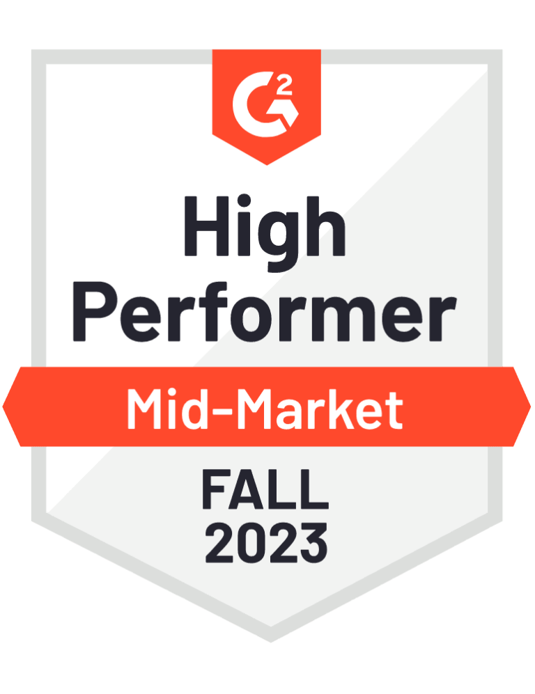 g2 award fall 2023 mm high performer fall 2023