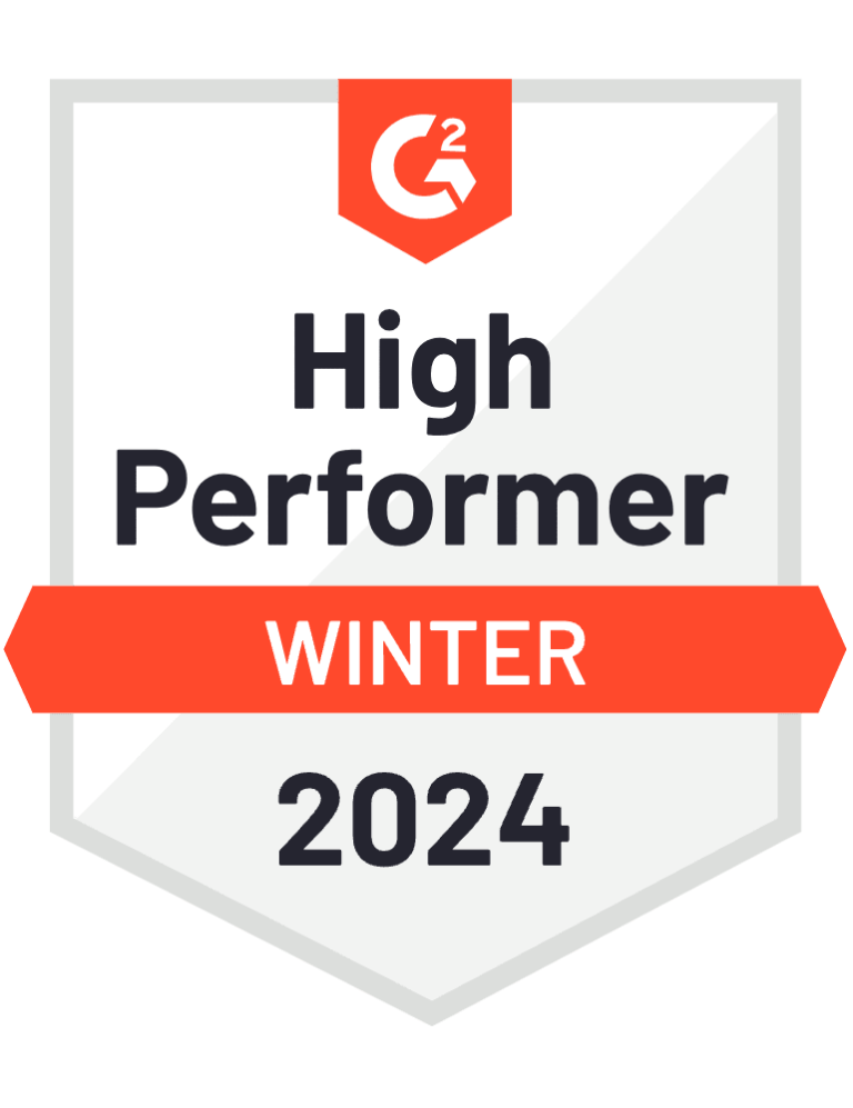 g2 award high performer Winter 2024