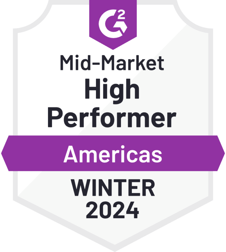 g2 award mm high performer Americas Winter 2024